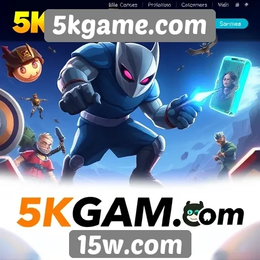 Comparação entre 5kgame.com e outros sites de jogos